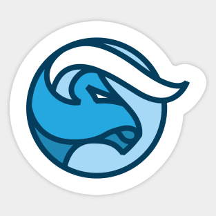 Blue Bull Sticker